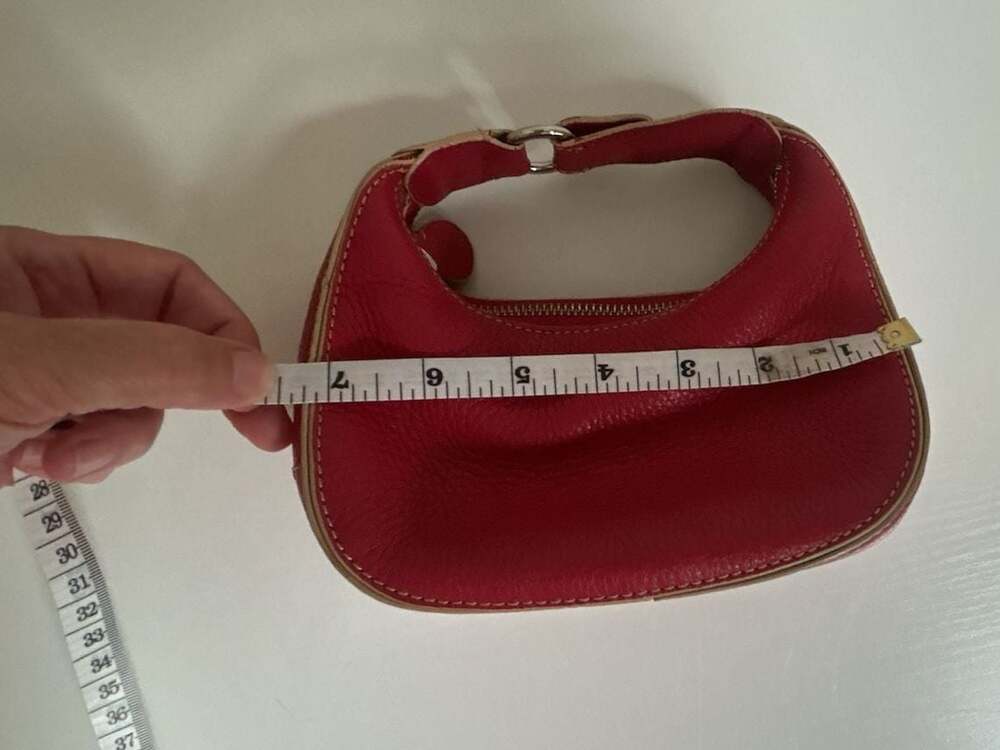 Cole Haan Red Mini Hobo Bag - Picture 3 of 12